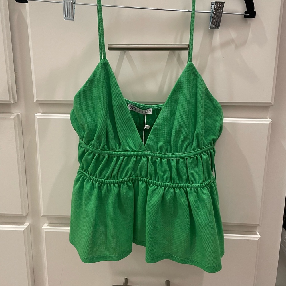 Zara Green Top